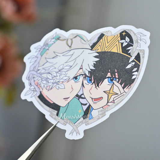 Qifrey Olruggio Heart Frame Sticker