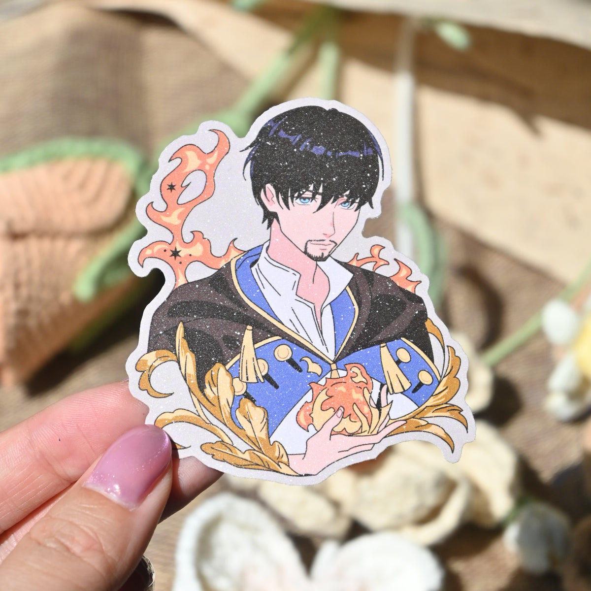 WHA Qifrey & Olruggio Sandy Glitter Sticker