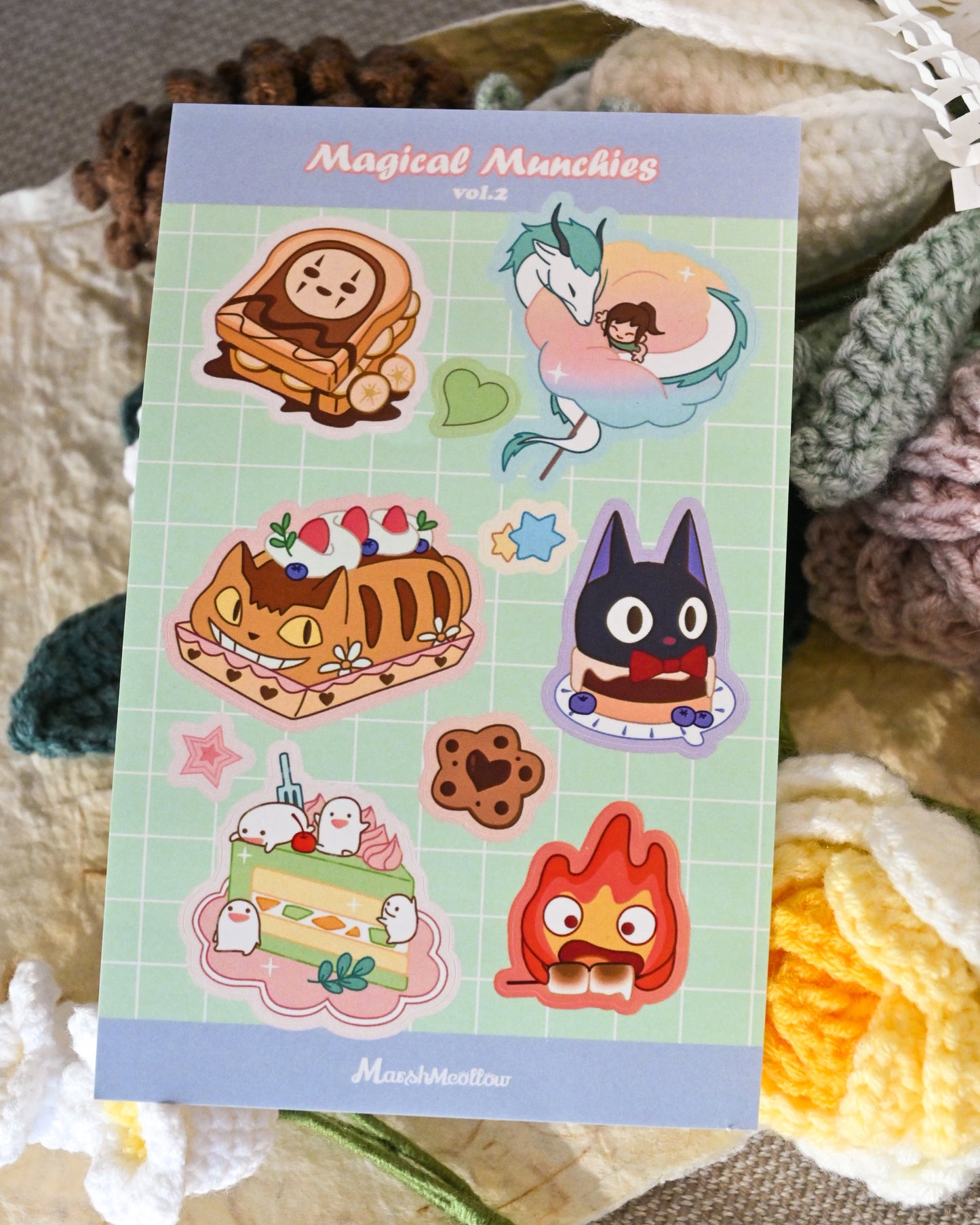 Magical Munchies Sticker Sheet