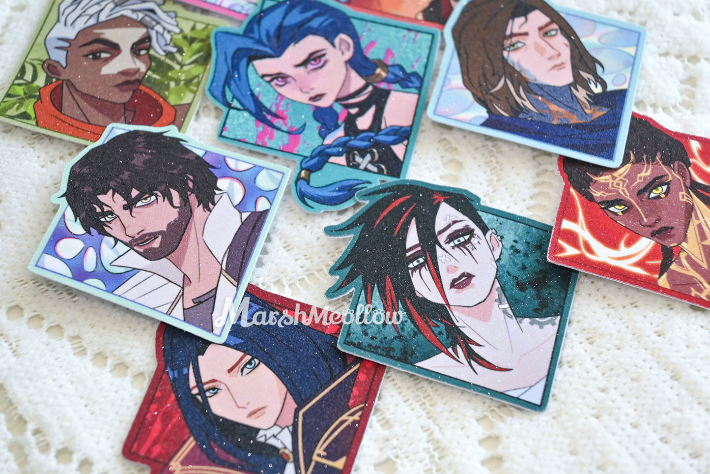 Arcane Charcter Stickers