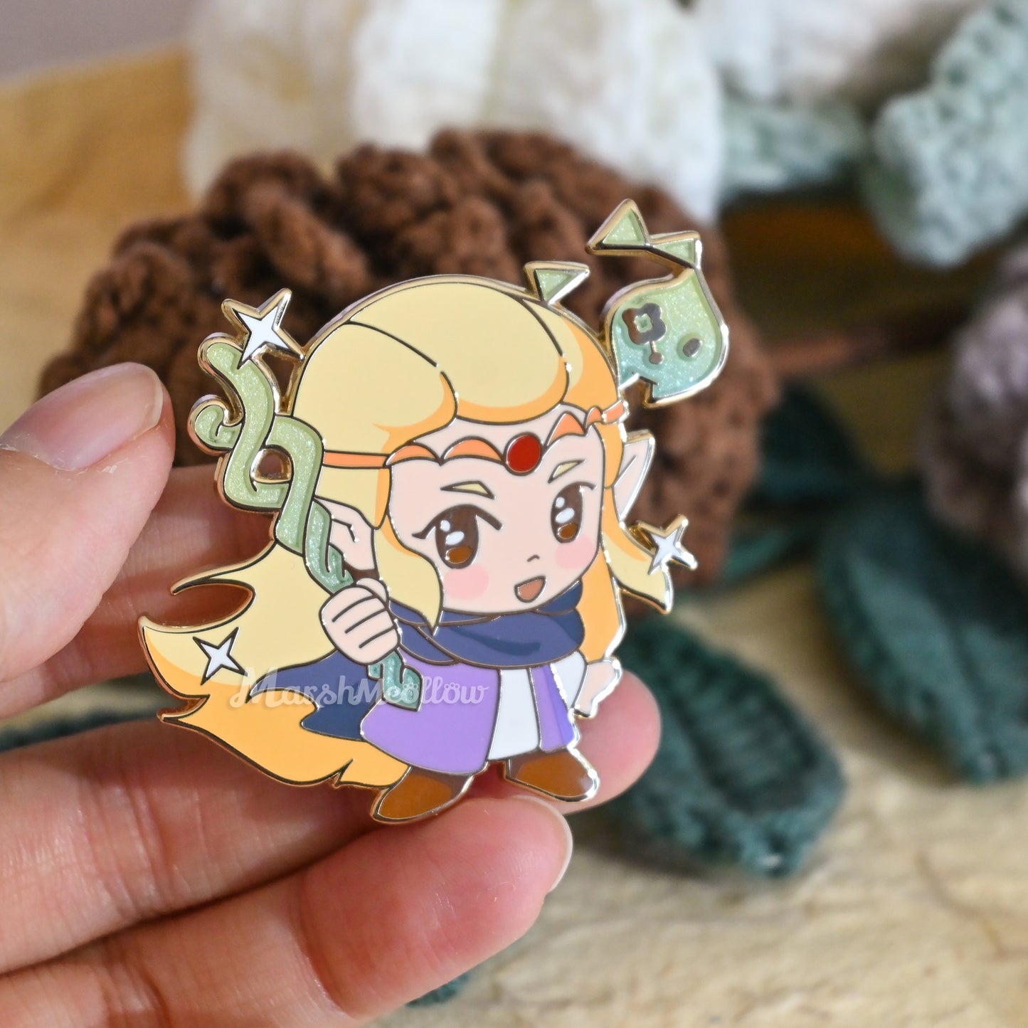 Echoes of Wisdom Zelda Enamel Pin