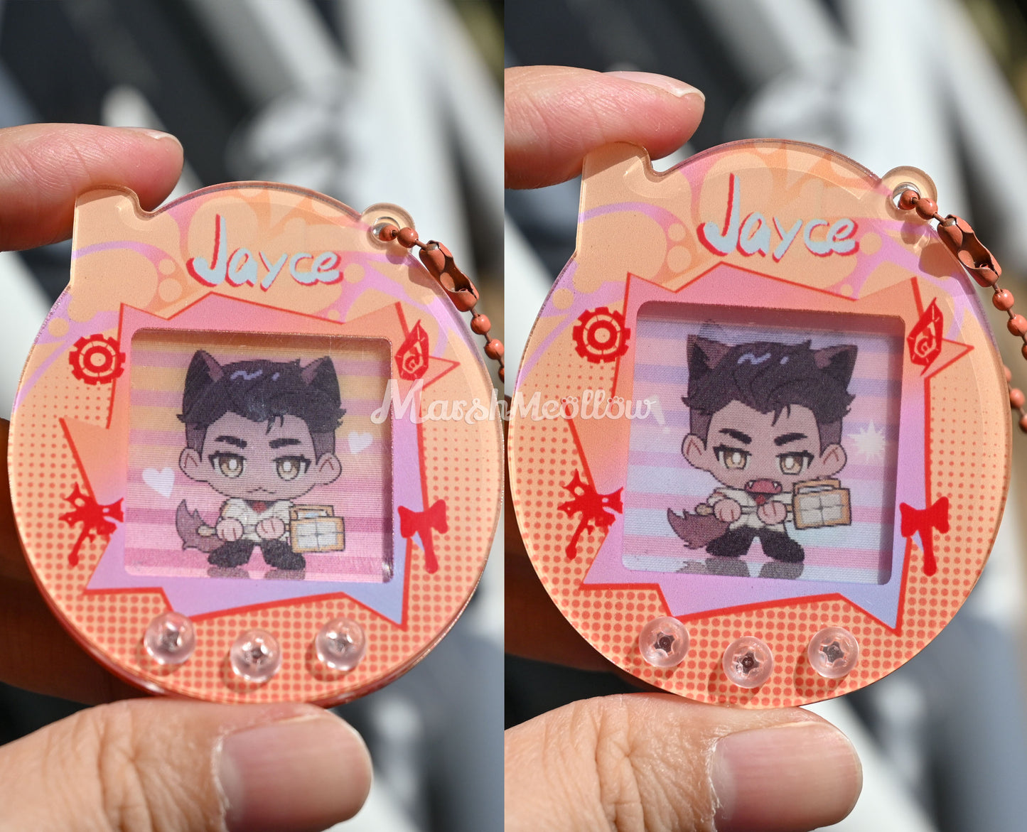 Arcane Tamagotchi Lenticular Charms