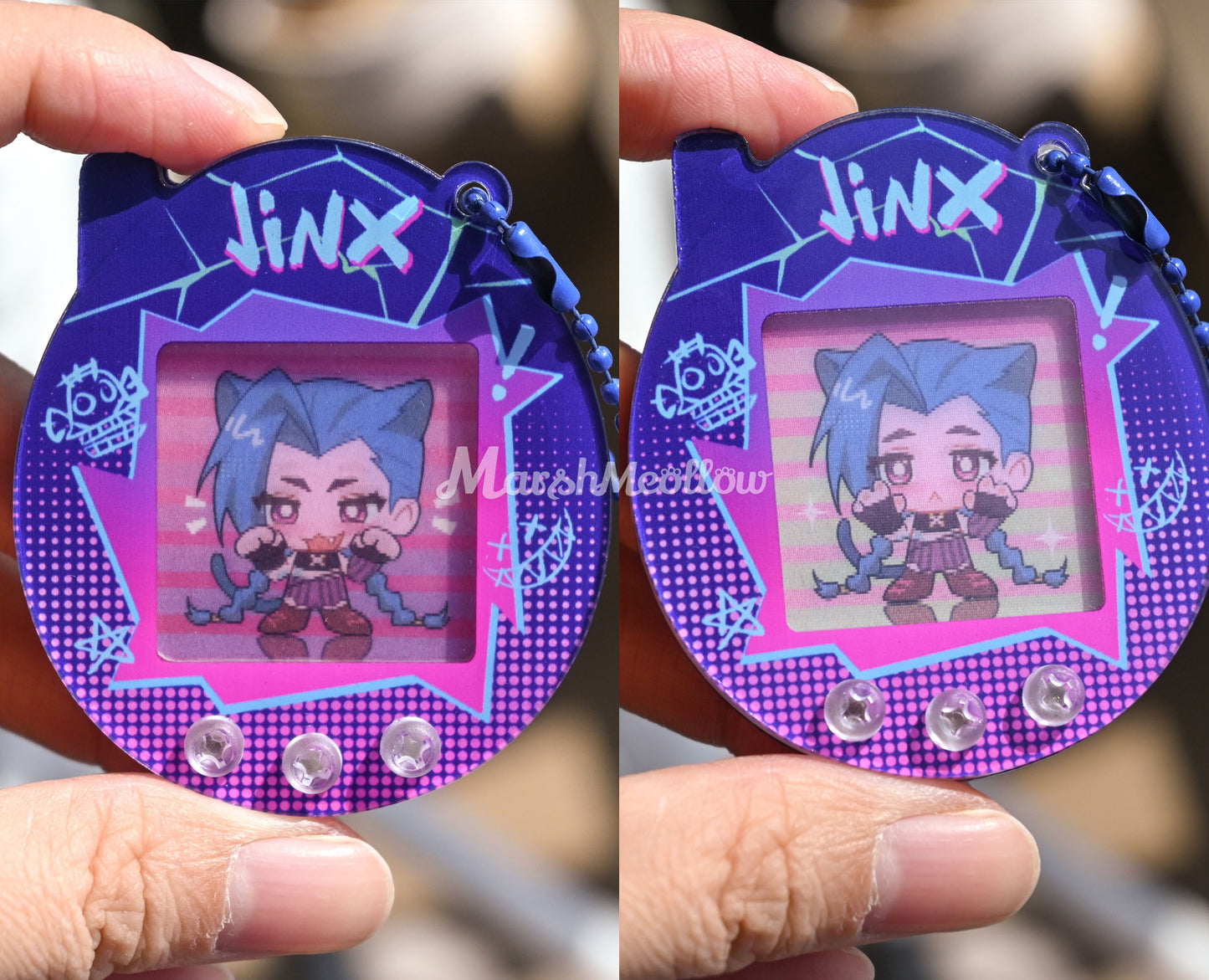 Arcane Tamagotchi Lenticular Charms