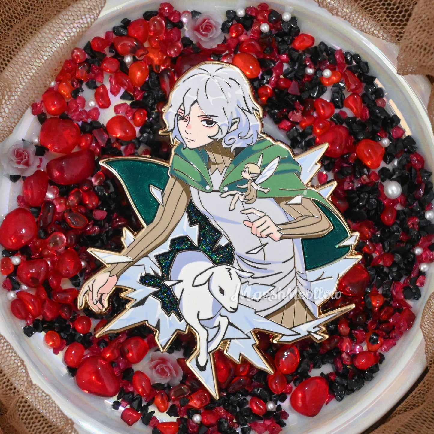 Mithrun Enamel Pin