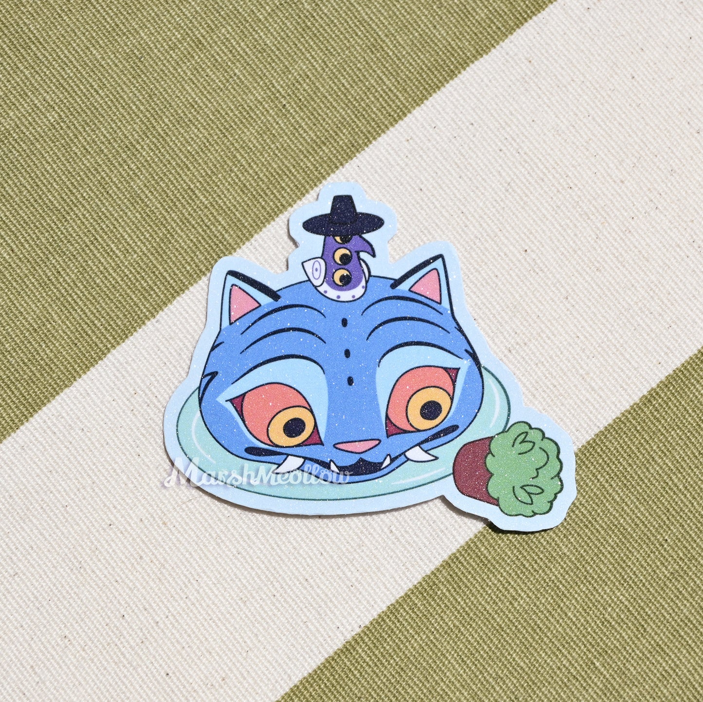KPH Derpy Tiger & Sussie Bird Sticker