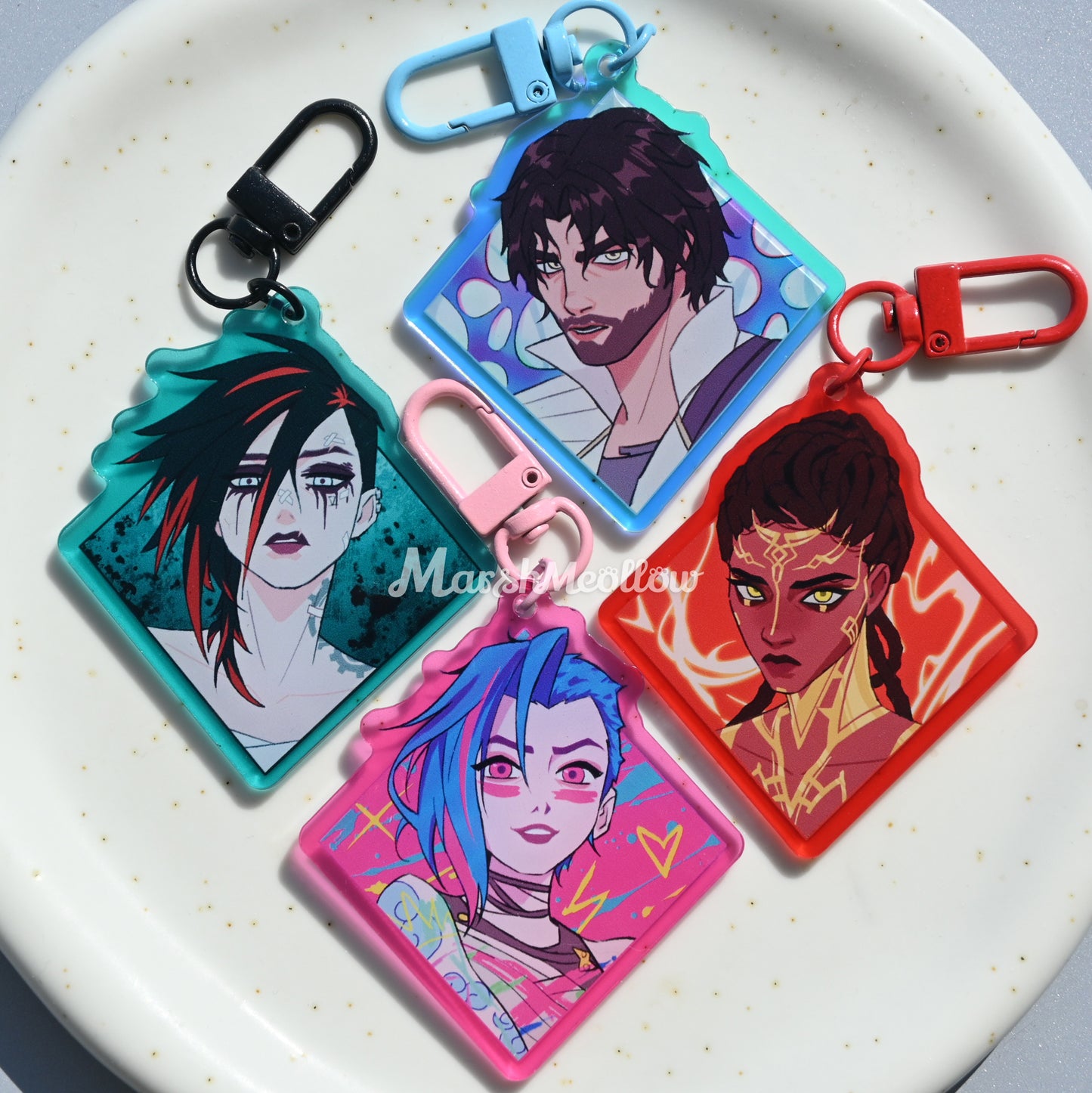 Arcane Acrylic Charms