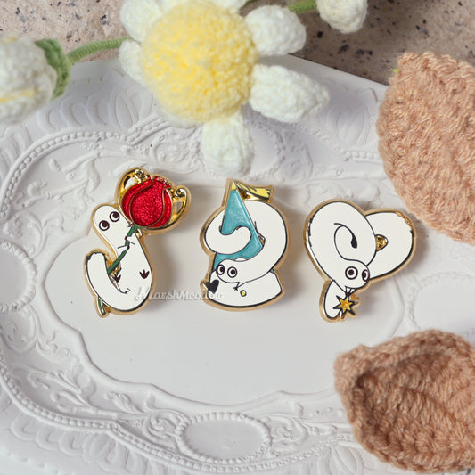 WHA Brushbuddy Enamel Pin