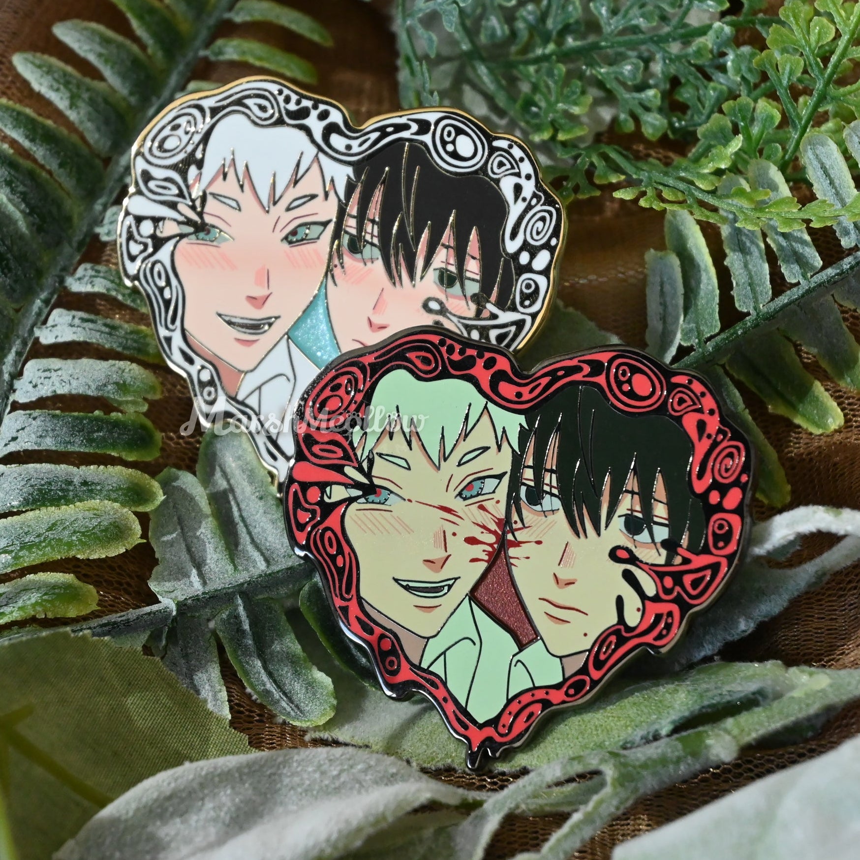 the summer hikaru died enamel pin