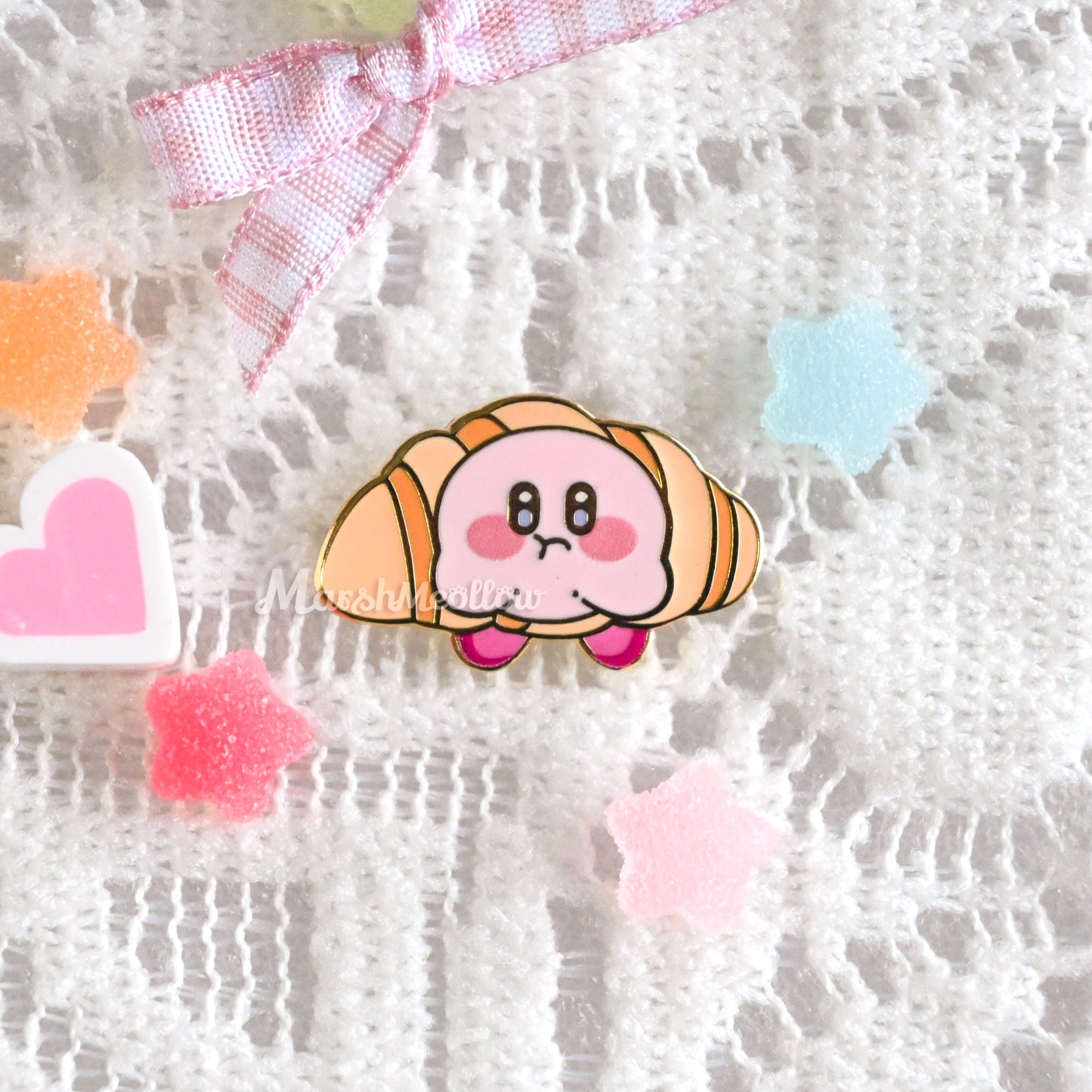 Sweet Kirby Enamel Pin Collection