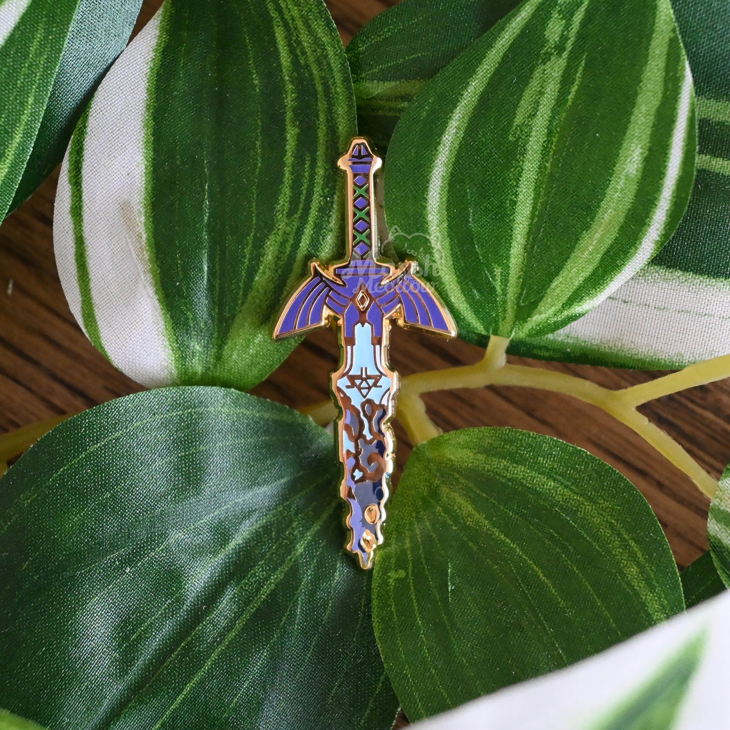 Glow in Dark Master Sword Enamel Pin