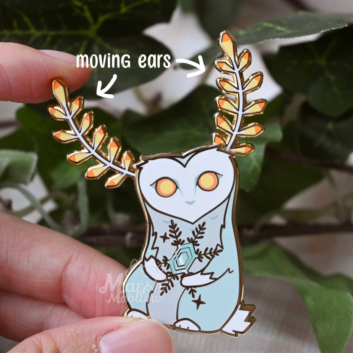 Blupee Pin Blupee Bobble Enamel Pin – Marshmeollow