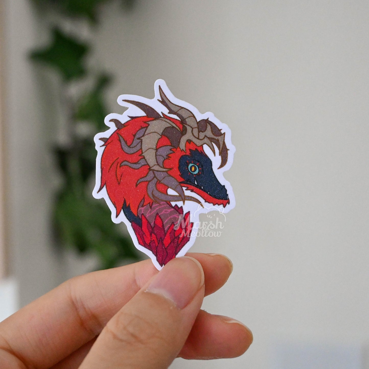 Dragons of Hyrule Vinyl Stickers