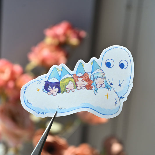 WHA Chibis Matte Sticker