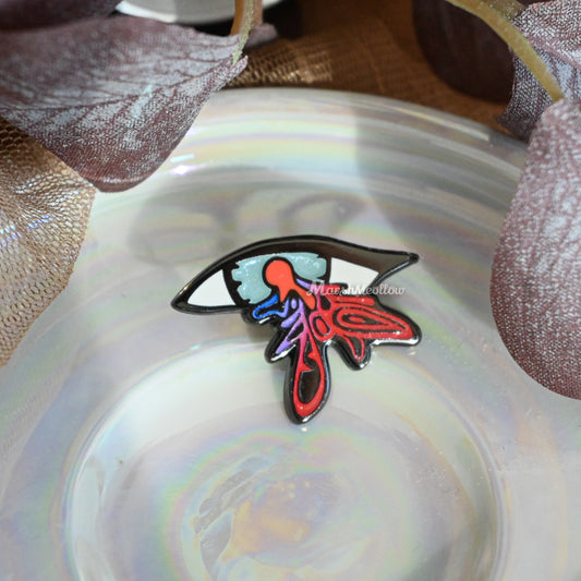 Hikaru's Eye Enamel Pin