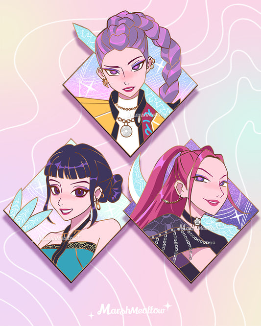 (PRE-ORDER) KPDH Huntrix Enamel Pin