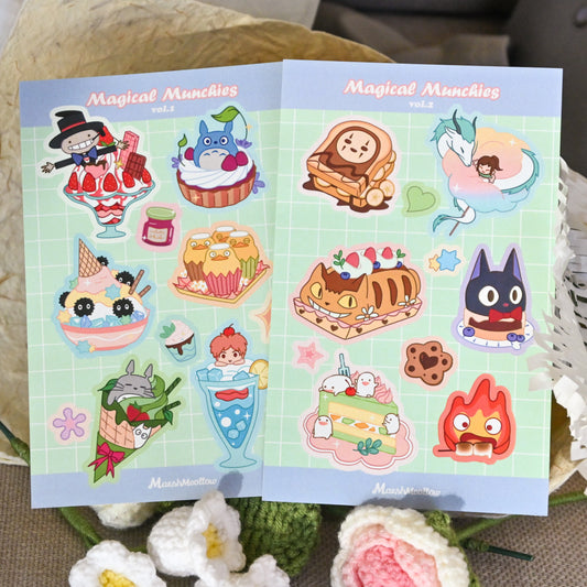 Magical Munchies Sticker Sheet