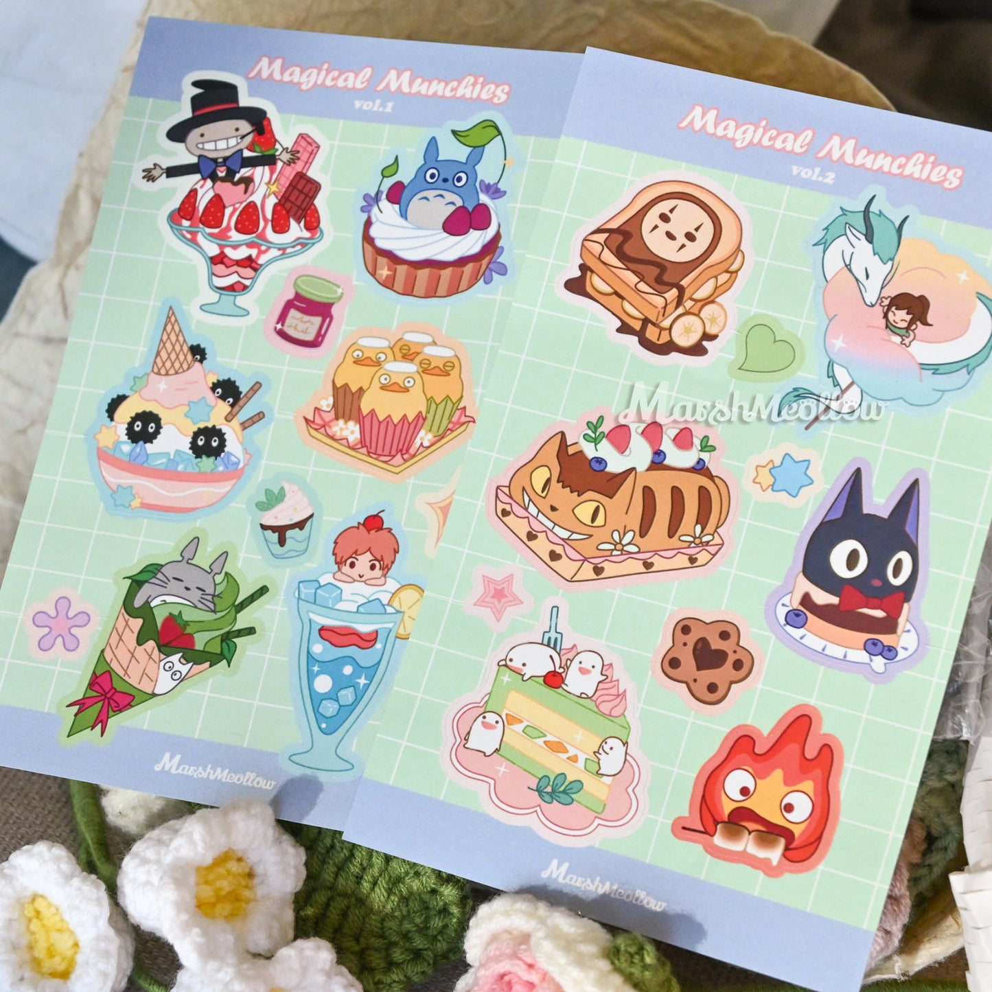 Magical Munchies Sticker Sheet