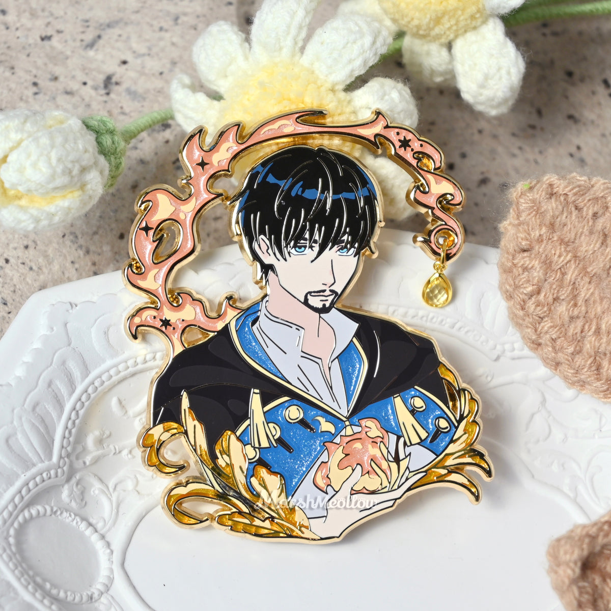WHA Qifery & Olruggio Enamel Pin