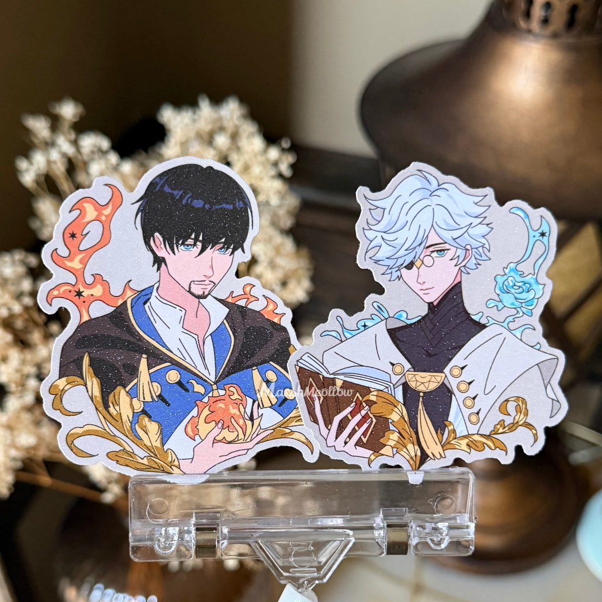 WHA Qifrey & Olruggio Sandy Glitter Sticker