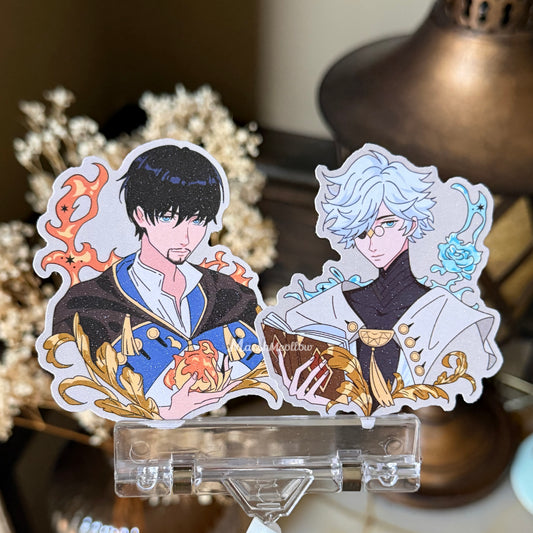 WHA Qifrey & Olruggio Sandy Glitter Sticker