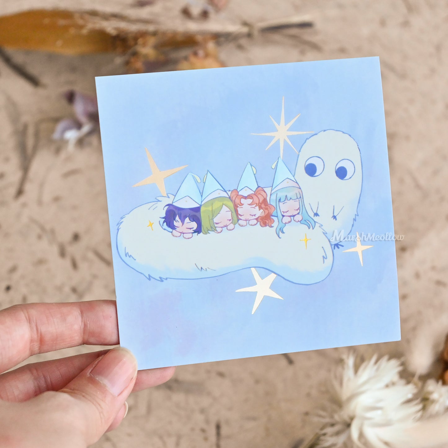 WHA Chibis 4x4 Print