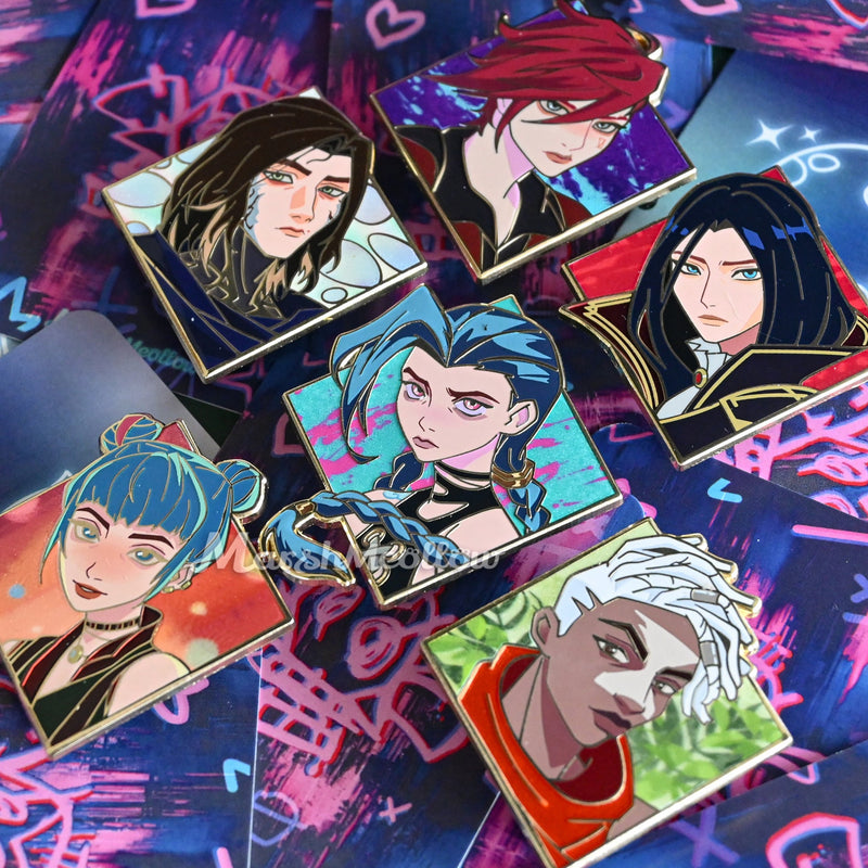 Wave 1 Arcane Enamel Pin Collection