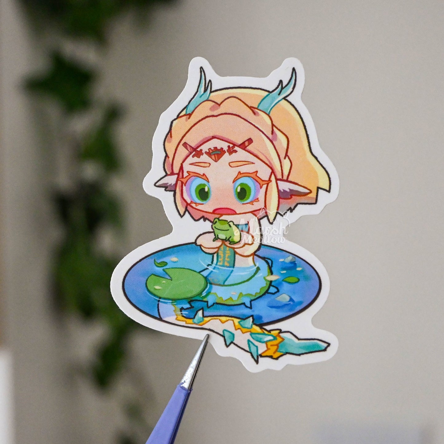 Chibi Link & Zelda Sticker