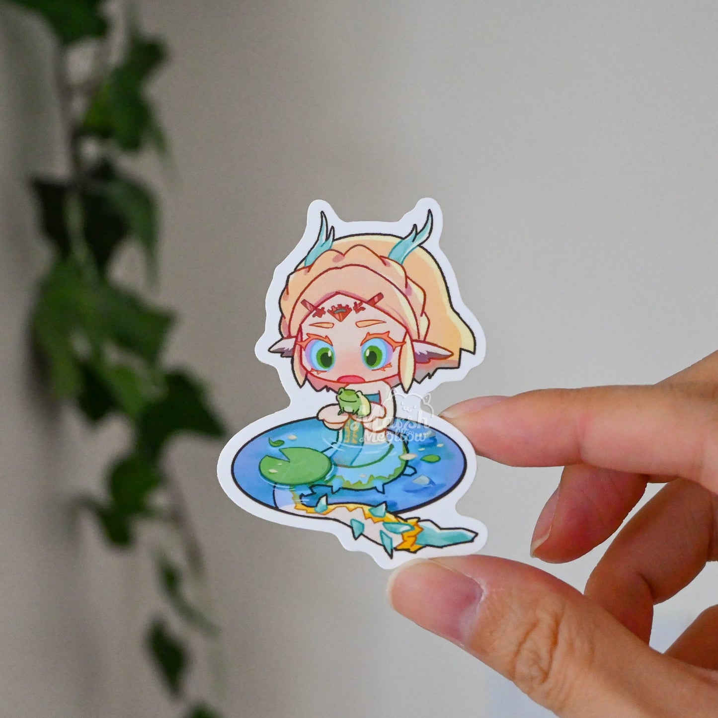 Chibi Link & Zelda Sticker