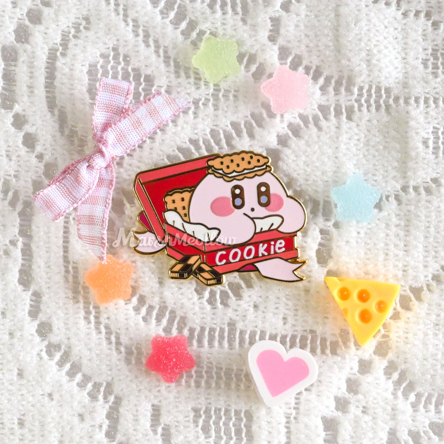 Sweet Kirby Enamel Pin Collection