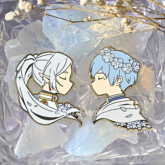 Frieren & Himmel Enamel Pin