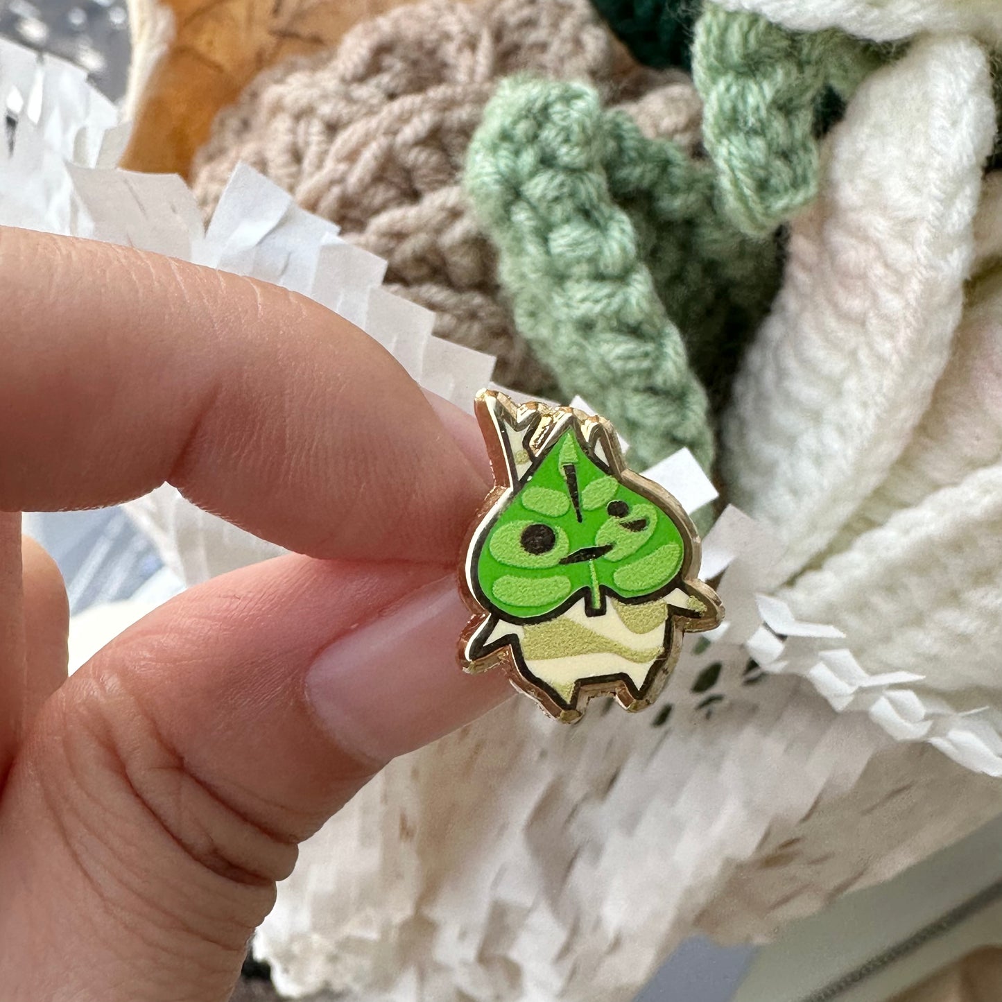 Mini Korok Enamel Pins