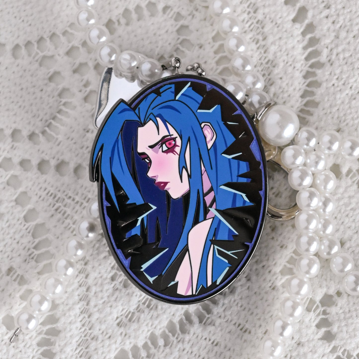 "Broken Heart" Jinx Enamel Pin