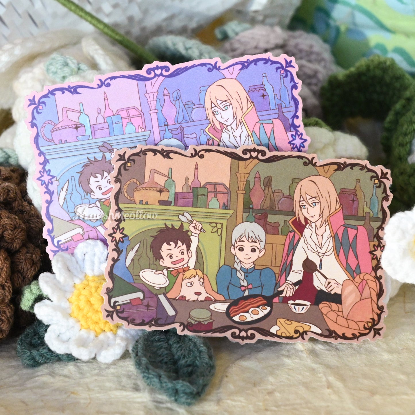 Brunch In the Castle Matte Sticker