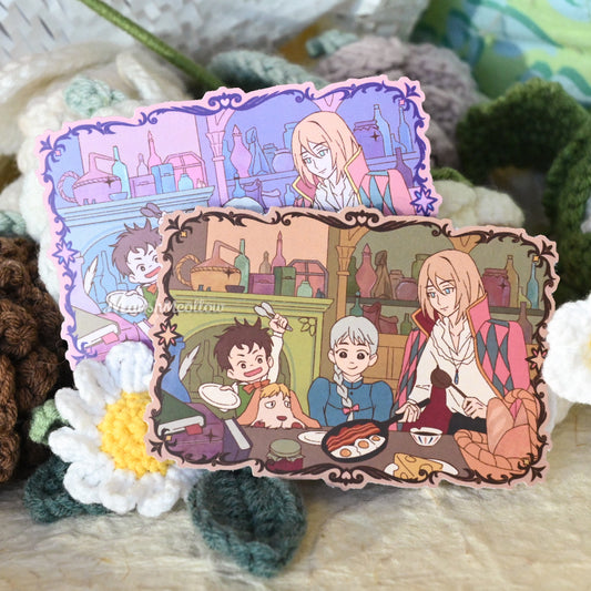 Brunch In the Castle Matte Sticker