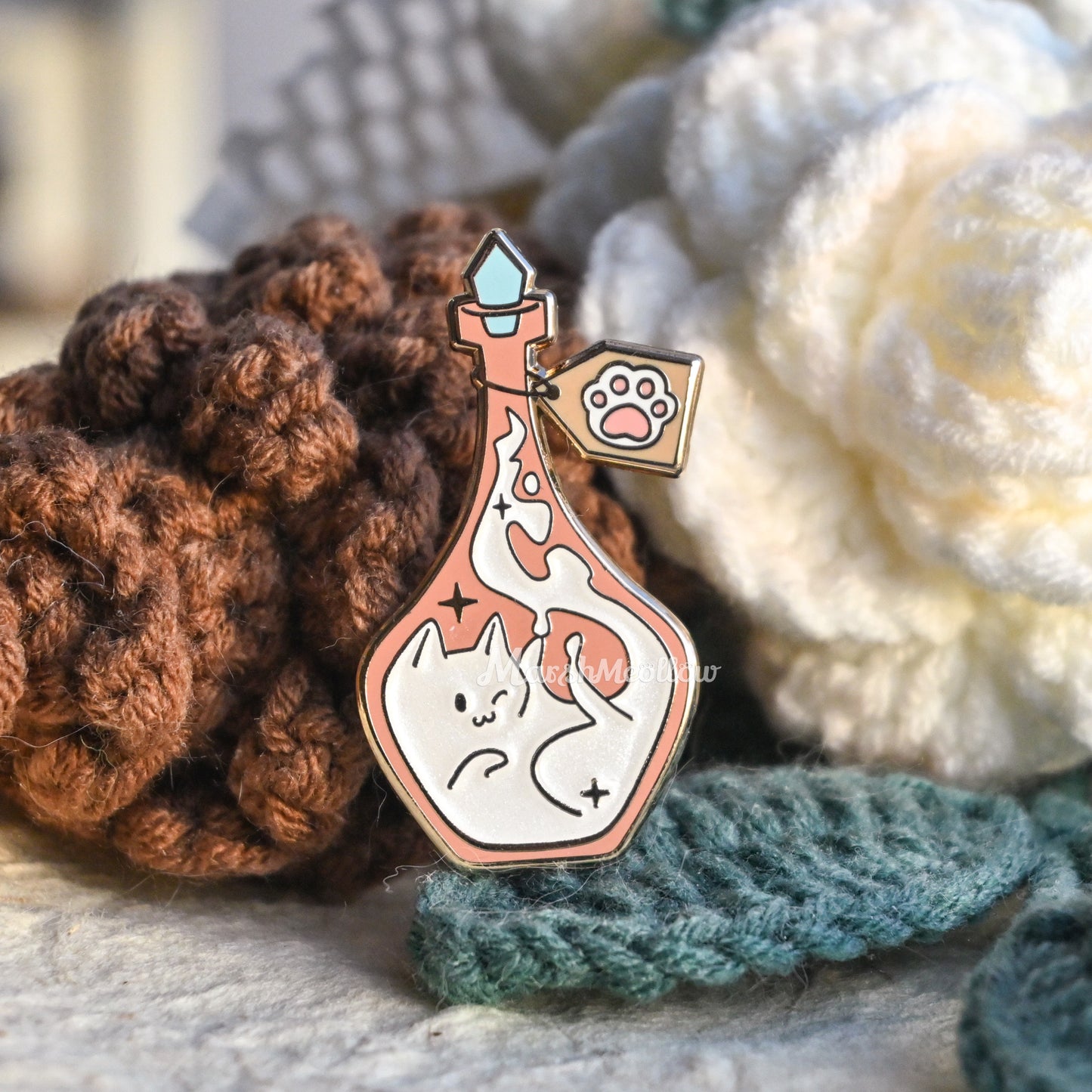 Potion Cat Enamel Pin