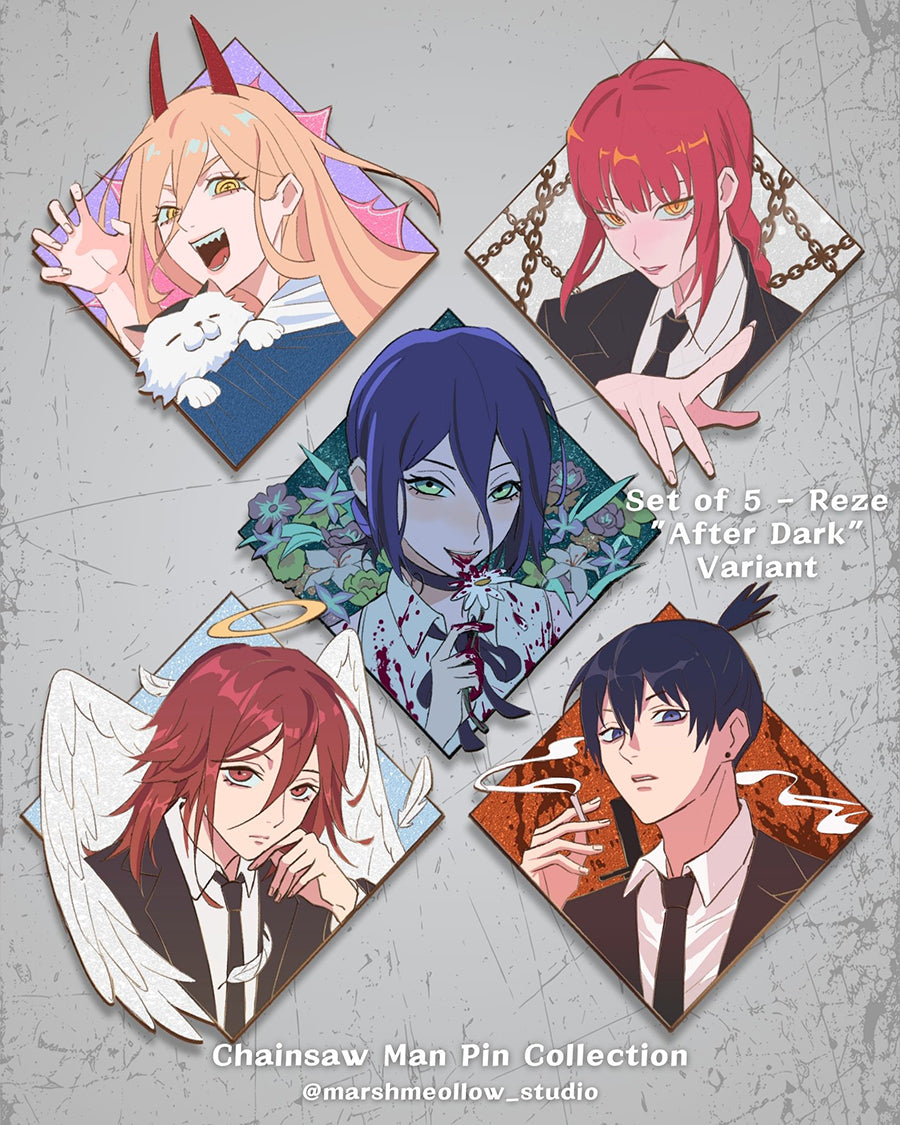 PRE-ORDER Chainsaw Man Enamel Pin