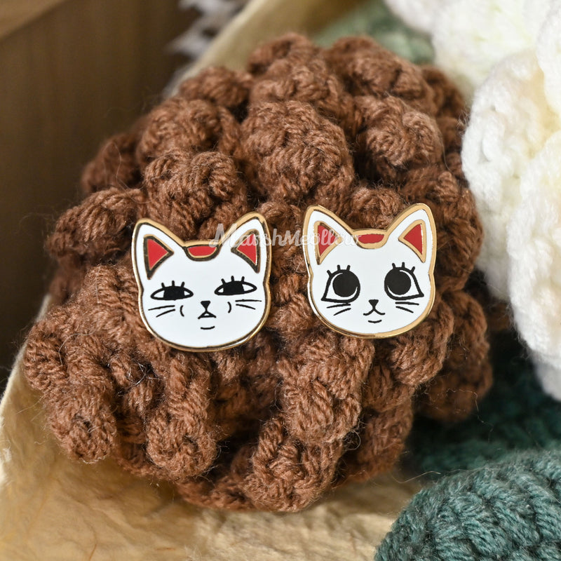 Turbo Granny Cat Earrings