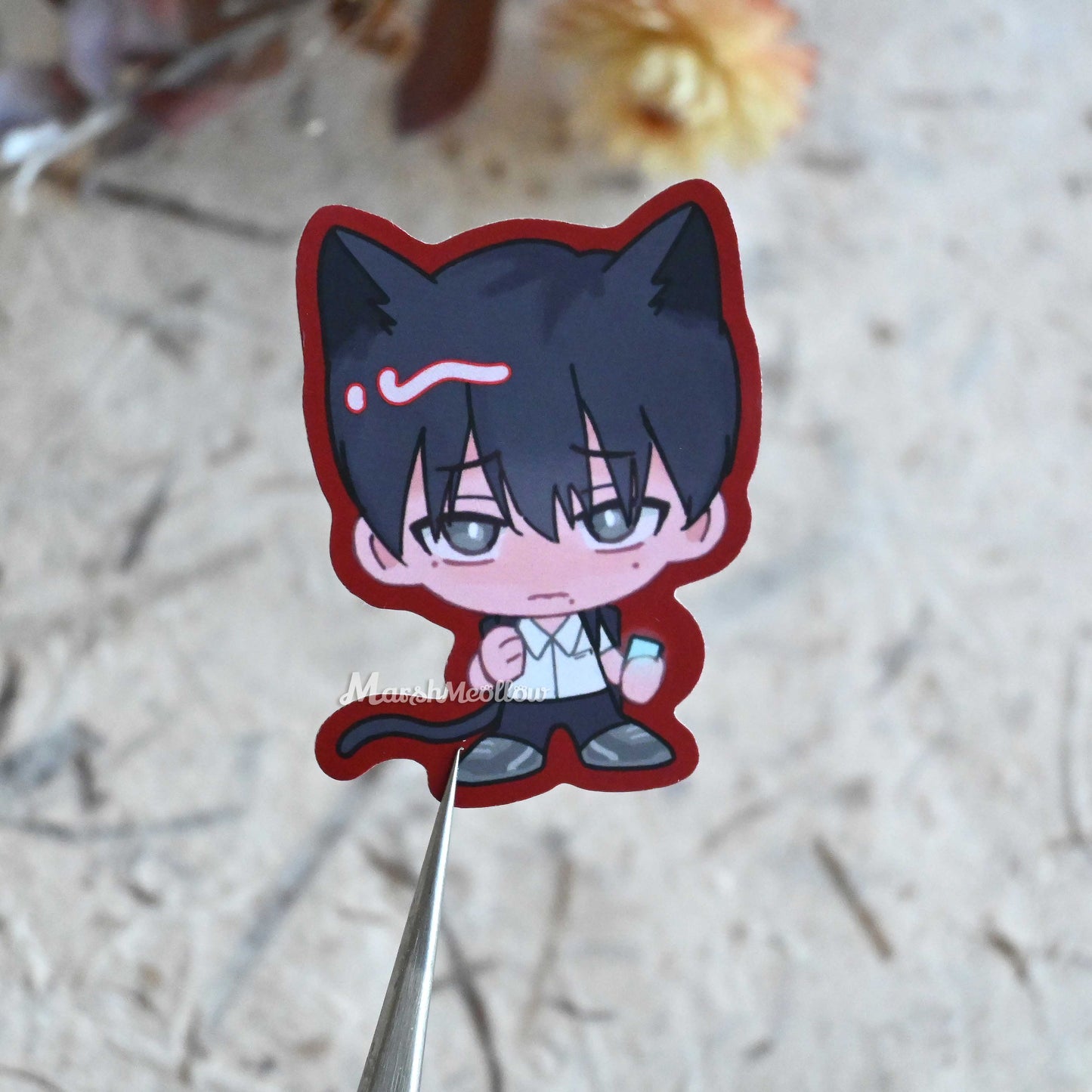 TSHD Kitty Matte Stickers