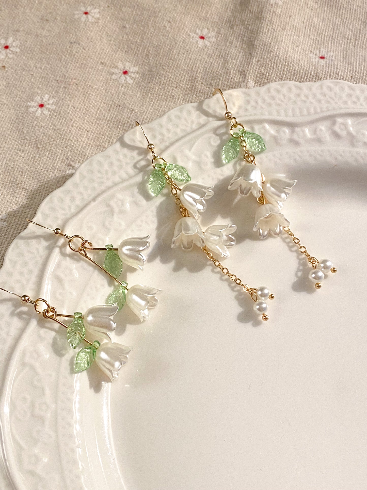 Lily of The Valley Earrings