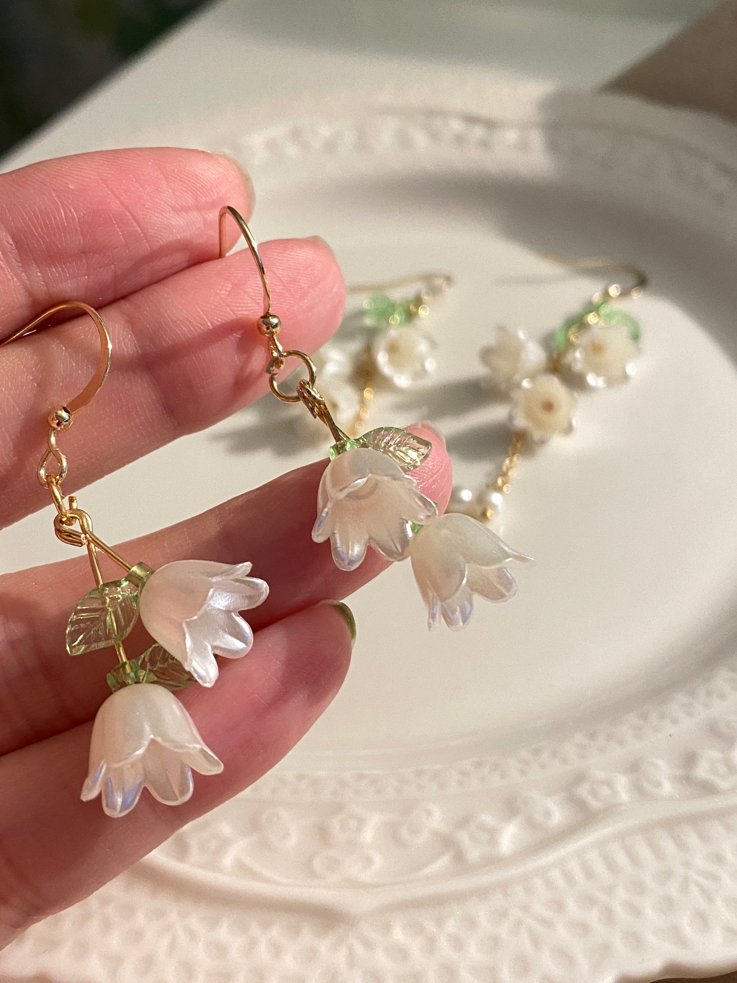 Lily of The Valley Earrings